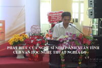 PHÁT BIỂU XUÂN TÌNH